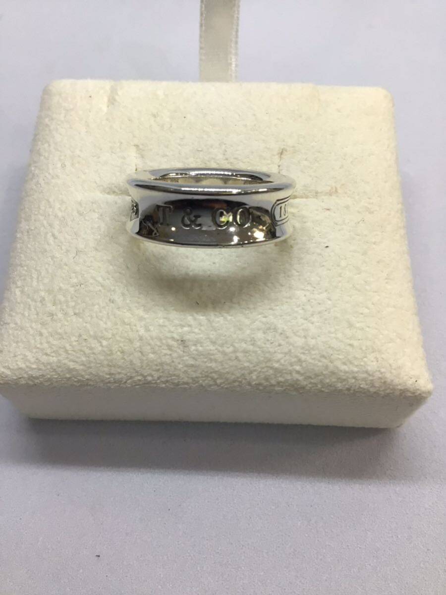 TIFFANY&Co ティファニー1837ナローリング10号 シルバー 指輪 太め TIFFANY&Co ティファニー1837ナローリング10号 シルバー 指輪 太め