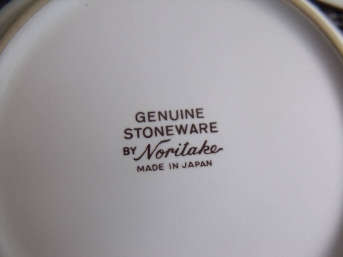 ノリタケ （Noritake） GENUINE ストーンウェア 小皿3枚  GENUINE STONE WARE 直径約14cm長期保管品の画像6