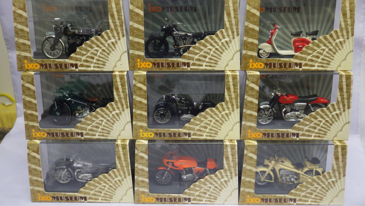 イクソ ミュージアム SCALE MODEL BIKES FOR COLLECTORS　24台セット S=1/24_画像2