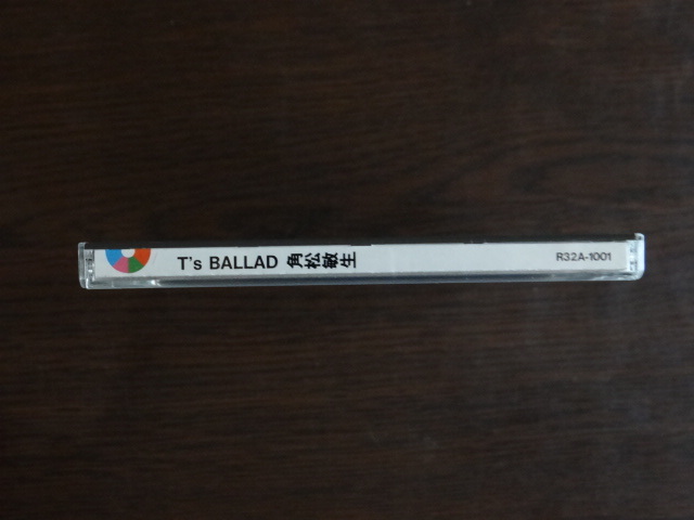 角松敏生　T’s BALLAD　R32A-1001_画像3