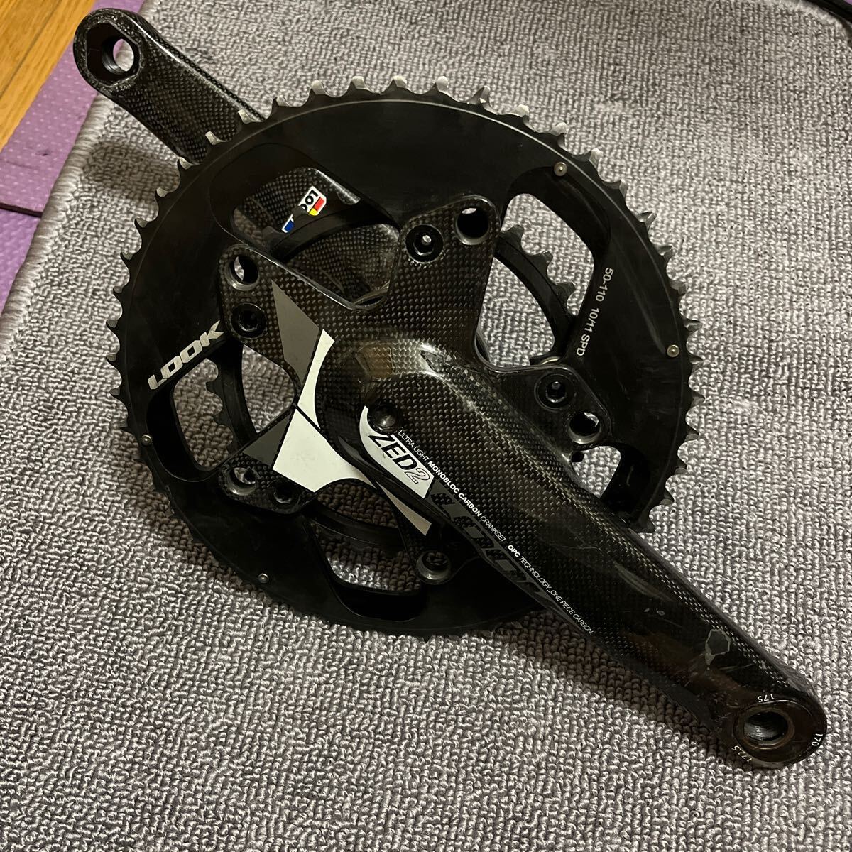 Yahoo!オークション - LOOK ルック ZED2 170/172.5/175mm 50/34T