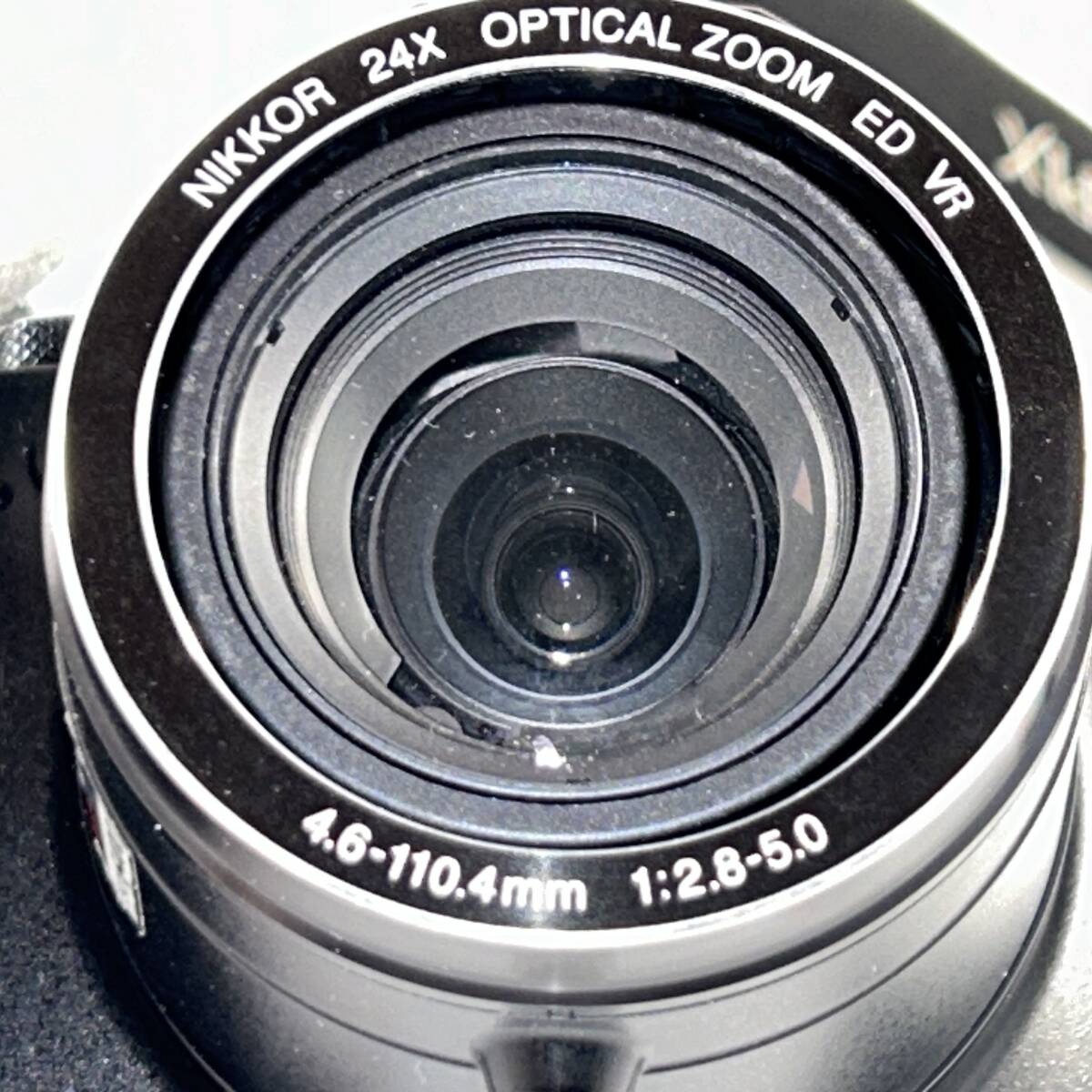 動作確認済　Nikon Coolpix P90 ニコン NIKKOR 24X OPTICAL ZOOM ED VR 4.6-110.4mm 1:2.8-5.0 カメラ バッテリー付属_画像8