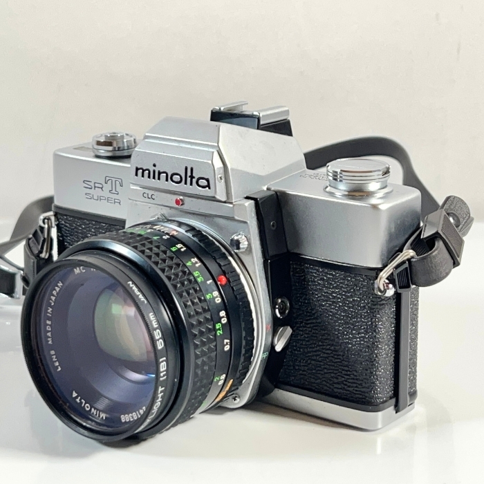 ミノルタ MINOLTA SR T SUPER フィルムカメラ 一眼レフカメラ ROKKOR-PF 50mm F1.7 動作確認済みの画像2