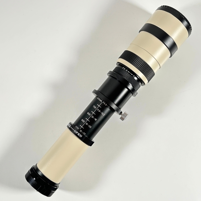 スリービーチ 3BEACH BIG 60DA 600-1000mm f9.9-16 T-MOUNT SYSTEM CANON  変換マウント カメラレンズ 望遠レンズの画像3
