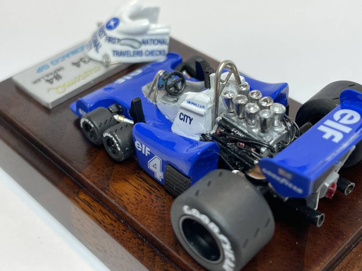 ☆vanvan自作チョロQ!!ワンオフ製作！！Tyrrell P34 1977 MONACO GP #4 DEPAILLE！！カスタムチョロQ HANDMADE!!の画像8