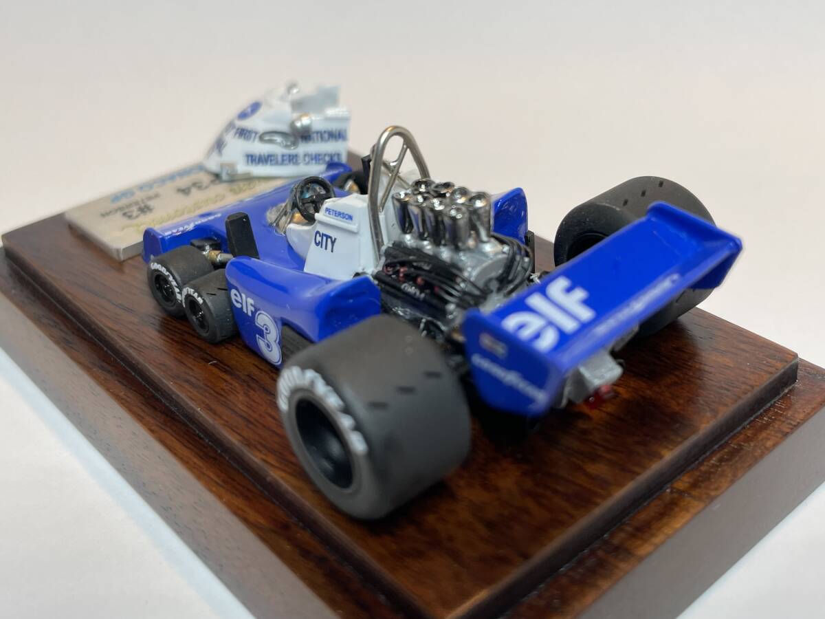 ☆vanvan自作チョロQ!!ワンオフ製作！！Tyrrell P34 1977 MONACO GP #3 PETERSON！！カスタムチョロQ HANDMADE!!タイレルの画像6