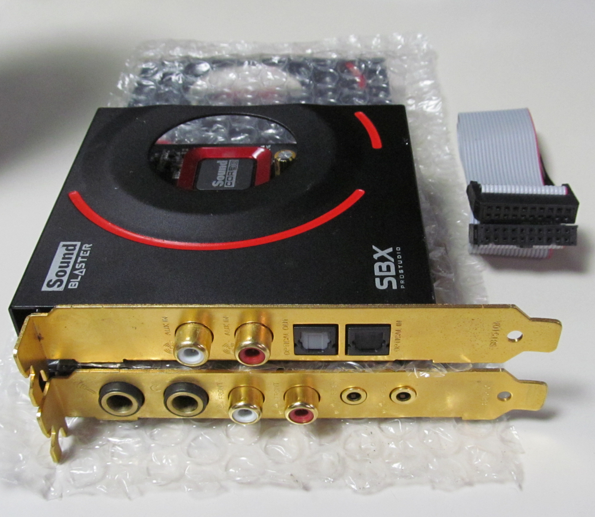 送料520円/Sound Blaster ZxR/SB1510/メインカード+DBProドーターカードの2枚で構成、Sound Blaster Zシリーズの最上位モデルの画像4