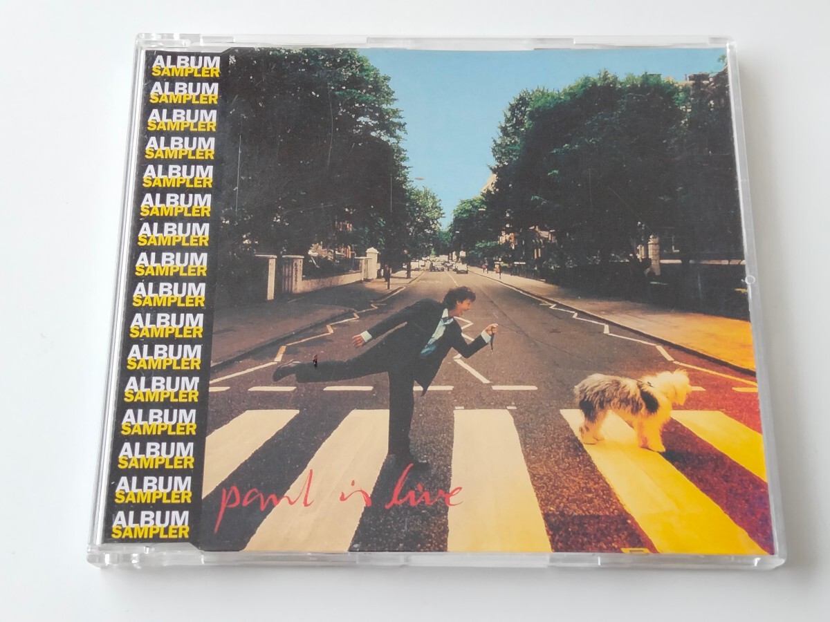 【非売品サンプラー】Paul McCartney / Paul Is Live ALBUM SAMPLER 5Tra CD PARLOPHONE GERMANY PMLIVE1 93年盤,Live And Let Die,My Love_画像1