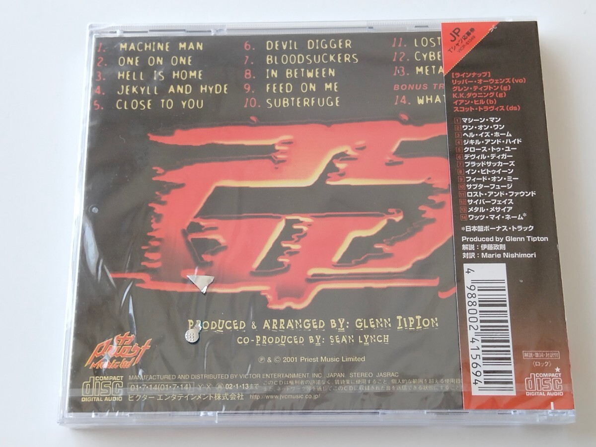 【未開封商品/メタルゴッド】Judas Priest / デモリッション DEMOLITION CD VICP61349 01年Ripper期2nd,ボートラ追加,初回ステッカー封入の画像2