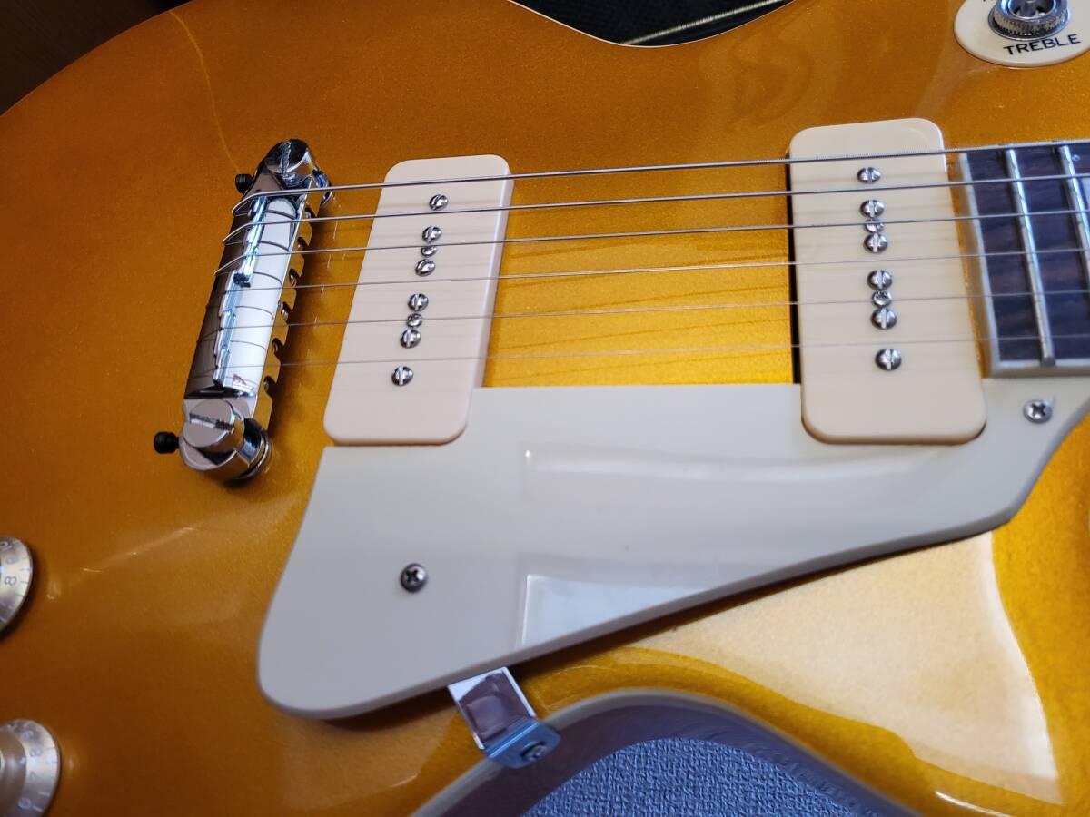 中華製模造品 Gibson Les Paul Standard Gold TOP 1954モデル コピーモデル ジャンク扱い！の画像2