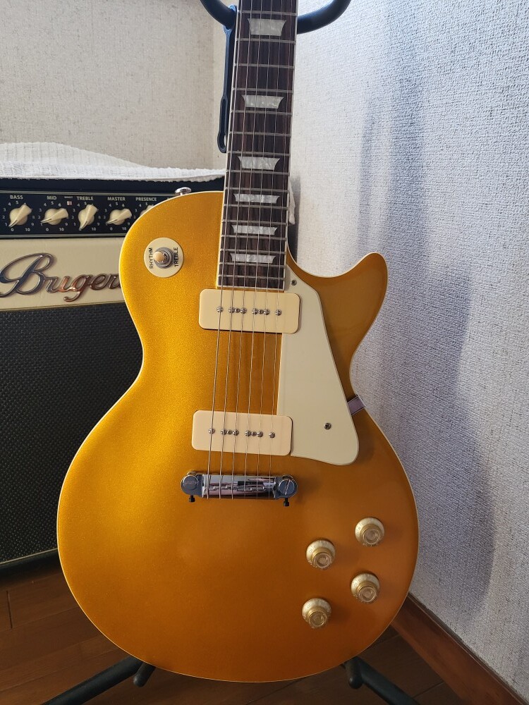 中華製模造品 Gibson Les Paul Standard Gold TOP 1954モデル コピーモデル ジャンク扱い！の画像1