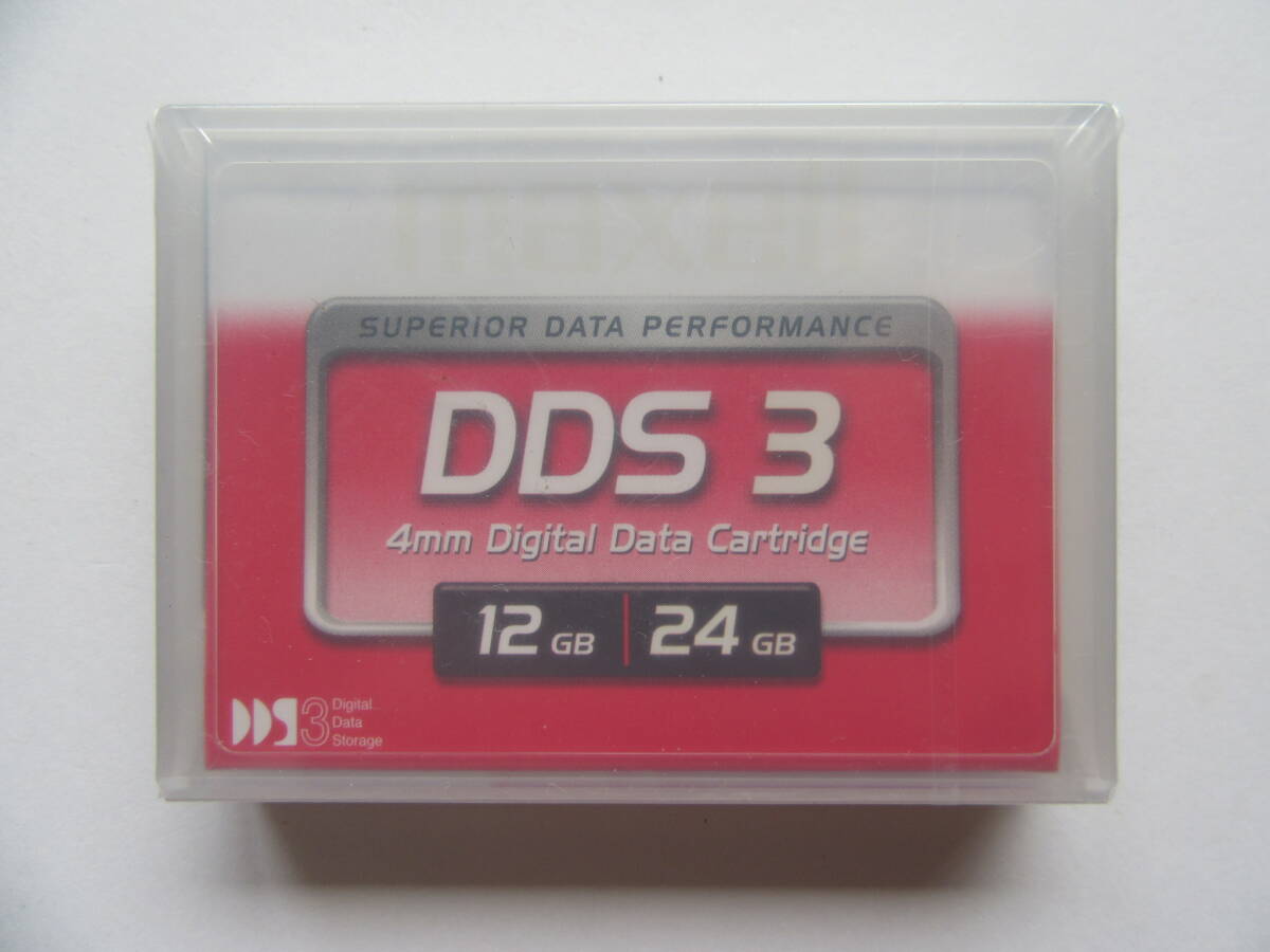 maxell DDS3 12GB 24GB 4mm Digtal Data Cartridge マクセル デジタルデータカートリッジ_画像1
