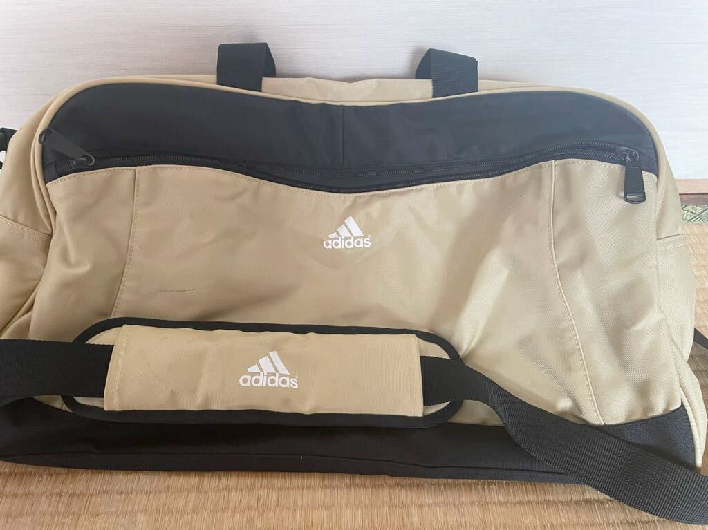 adidas Adidas sport bag Boston bag .. travel bag nylon 2WAY high capacity man and woman use 