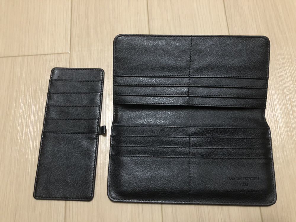 ヤフオク 新品未使用 Akm レザー 長財布 カードケース 黒 ヤフオク 新品未使用 Akm レザー 長財布 カードケース 黒