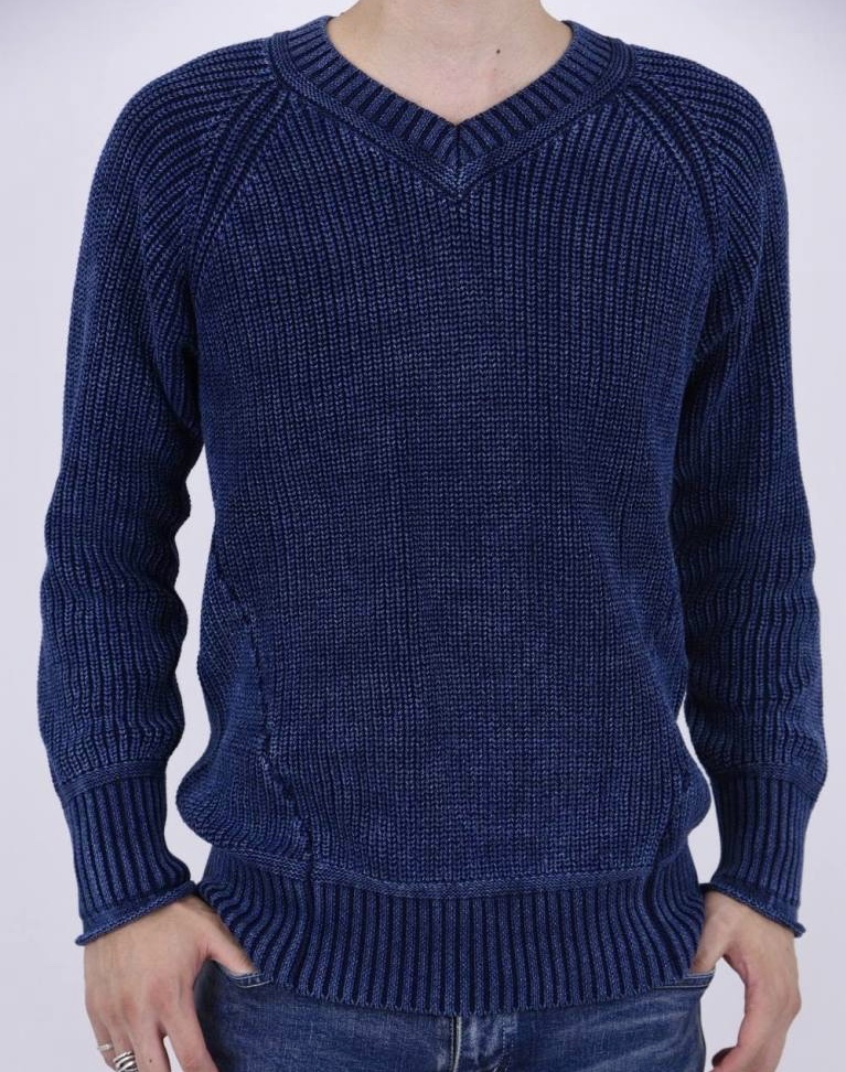 シリアルシール付 Sand Blaster indigo ニット サンドブラスター 新品 ...