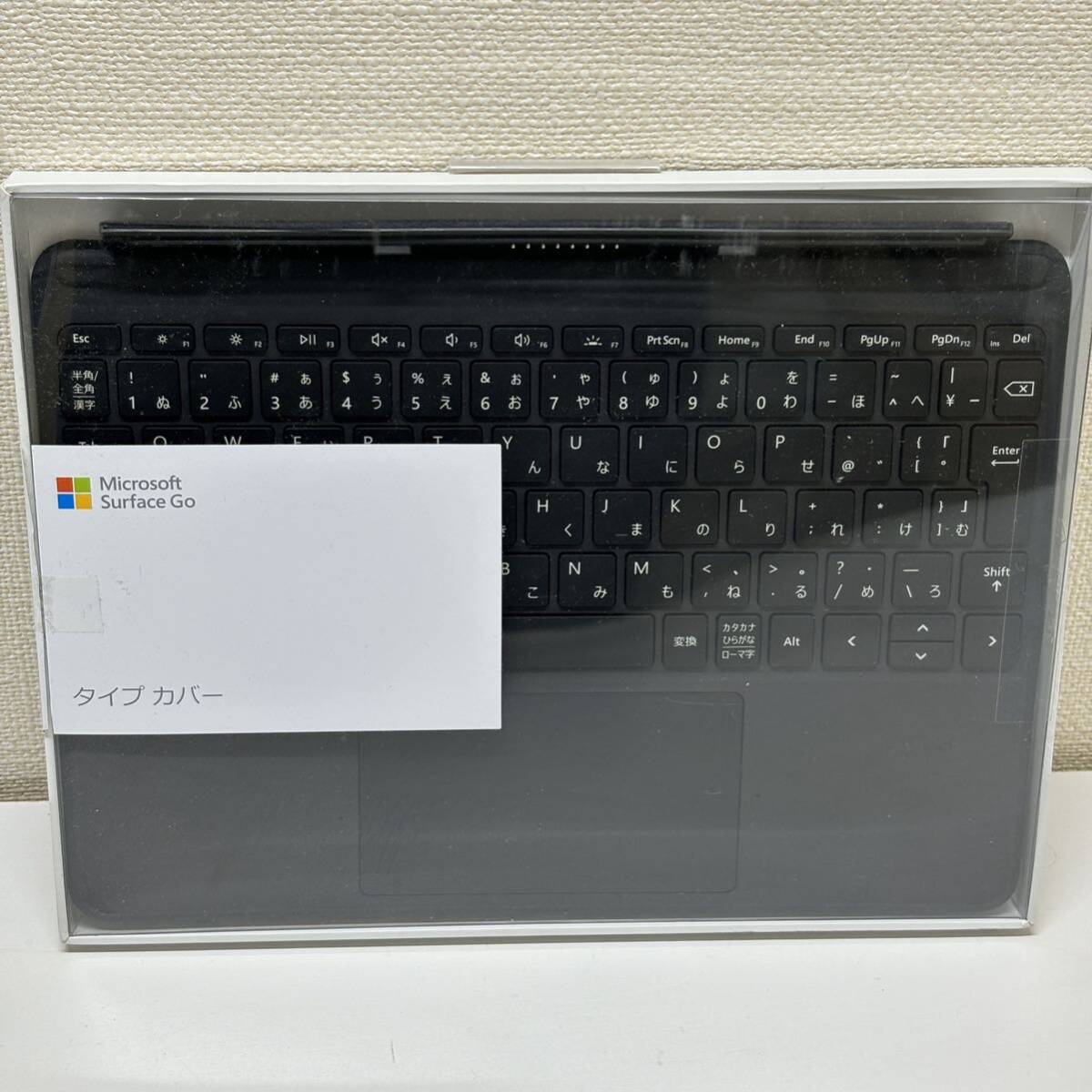 マイクロソフト Surface Goタイプカバー KCM-00019 ブラック 軽量 コンパクト 日本語キーボード マグネット着脱 ジャンク_画像1