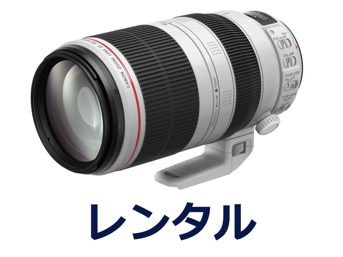 【レンタル4日間】Canon EF100-400mm F4.5-5.6L IS II USMの画像1