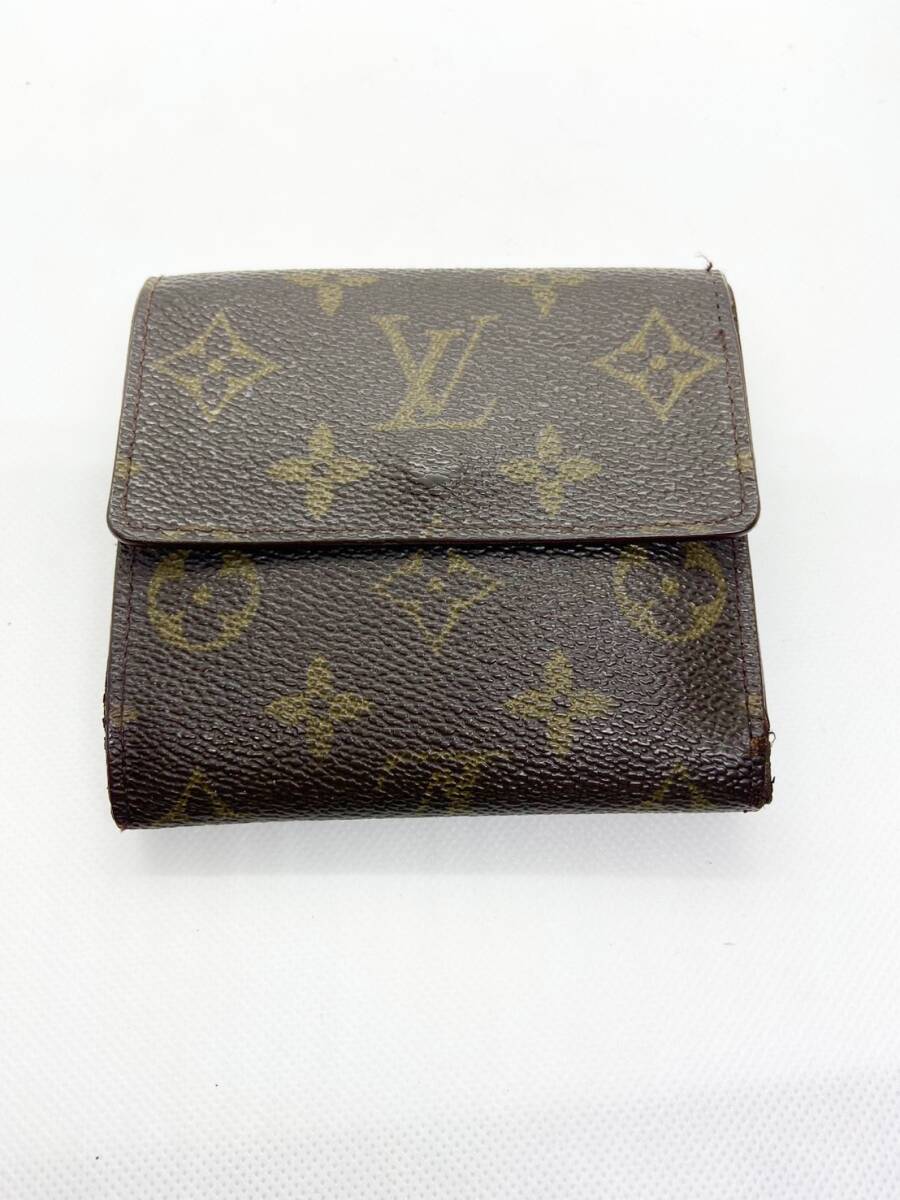 LOUIS VUITTON ルイ・ヴィトン モノグラム 折り財布 送料無料 1円から 未使用倉庫保管の画像2