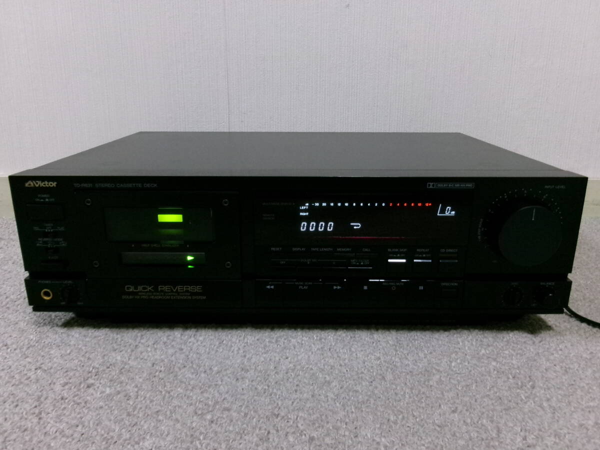 隠れた名機/納得の高音質 Victor TD-R631 良好 リバース上位 隠れた名機/納得の高音質 Victor TD-R631 良好 リバース上位