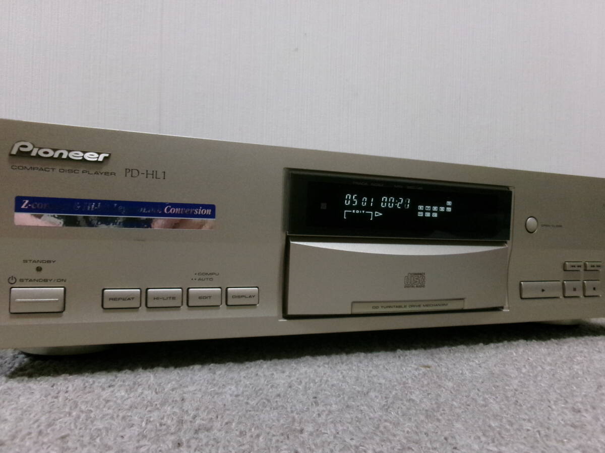 【隠れた名機】PIONEER PD-HL1 良品 驚きの高音質 ターンテーブル方式CDプレーヤー この機会に是非！_画像2
