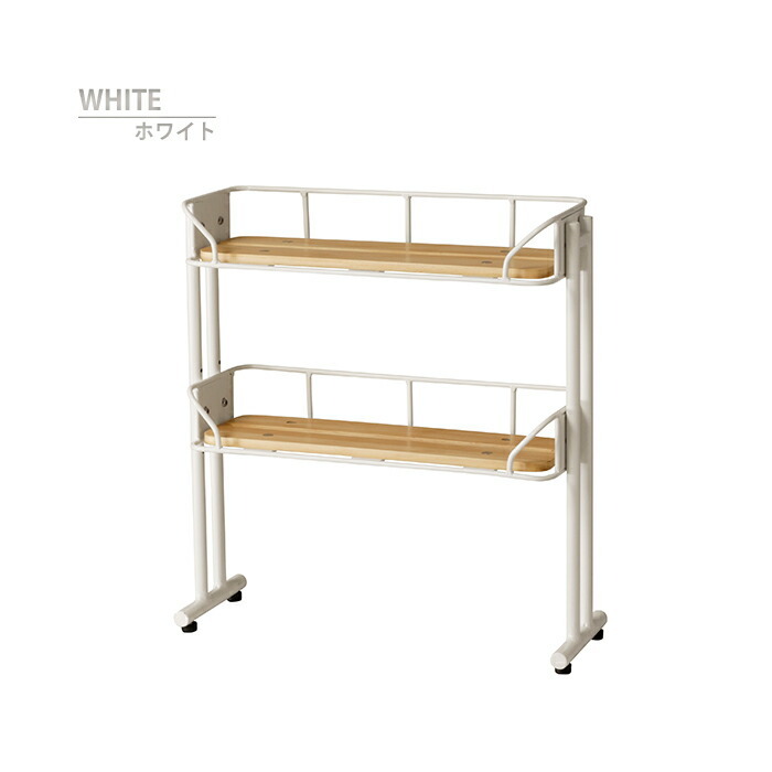 [ price cut ] multi rack stylish storage shelves width 39 depth 13 height 42 free rack S slim rack adjustment shelves display shelf white M5-MGKKE00337WH