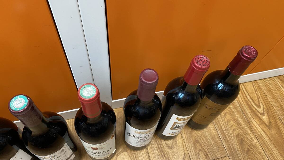【ワイン9本まとめ】シャトーワイン フランス 赤ワイン アソート 飲み比べ NO1327Wの画像3