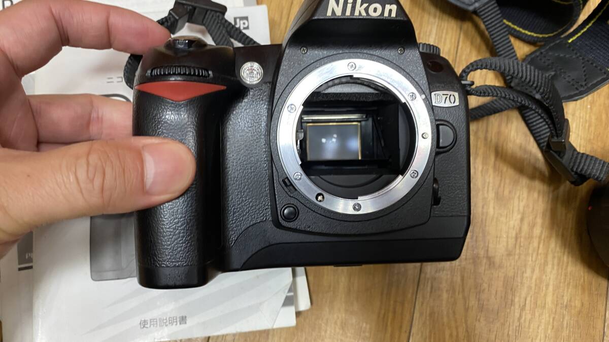 ニコンD70 レンズ まとめ バッテリー２個 充電器 NIKON デジタル 一眼カメラの画像5