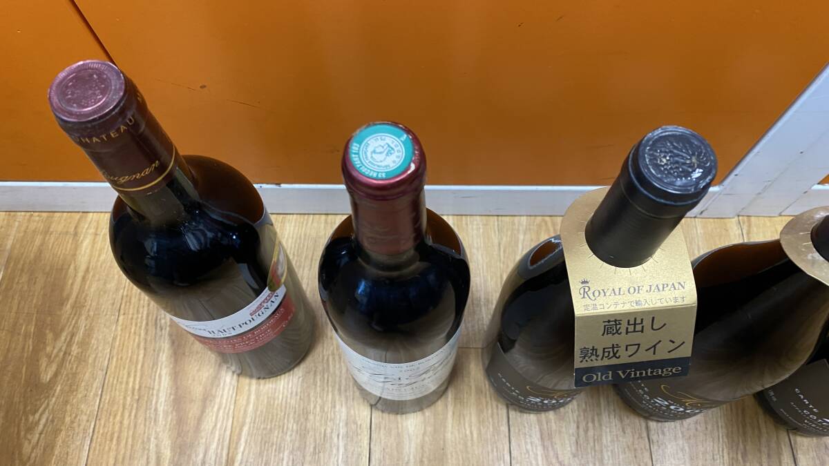 【ワイン6本まとめ】シャトーワインあり ワイン フランス イタリア 白ワイン 赤ワイン アソート 飲み比べ NO1327なの画像5