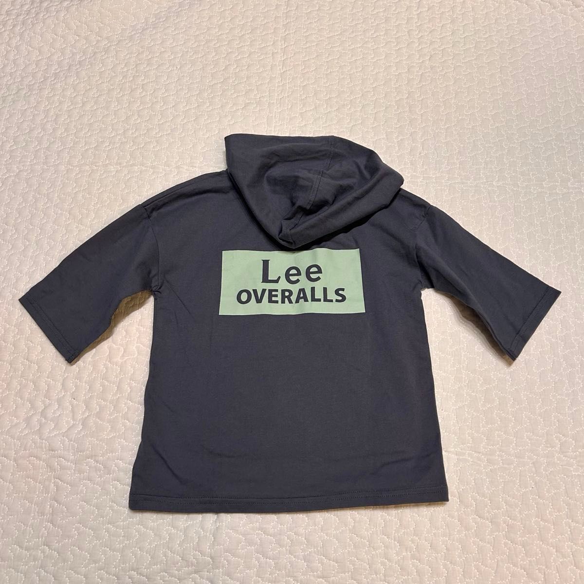 【新品・未使用】ライトオン　Lee フード付きTシャツ　 パーカー　グレー　120