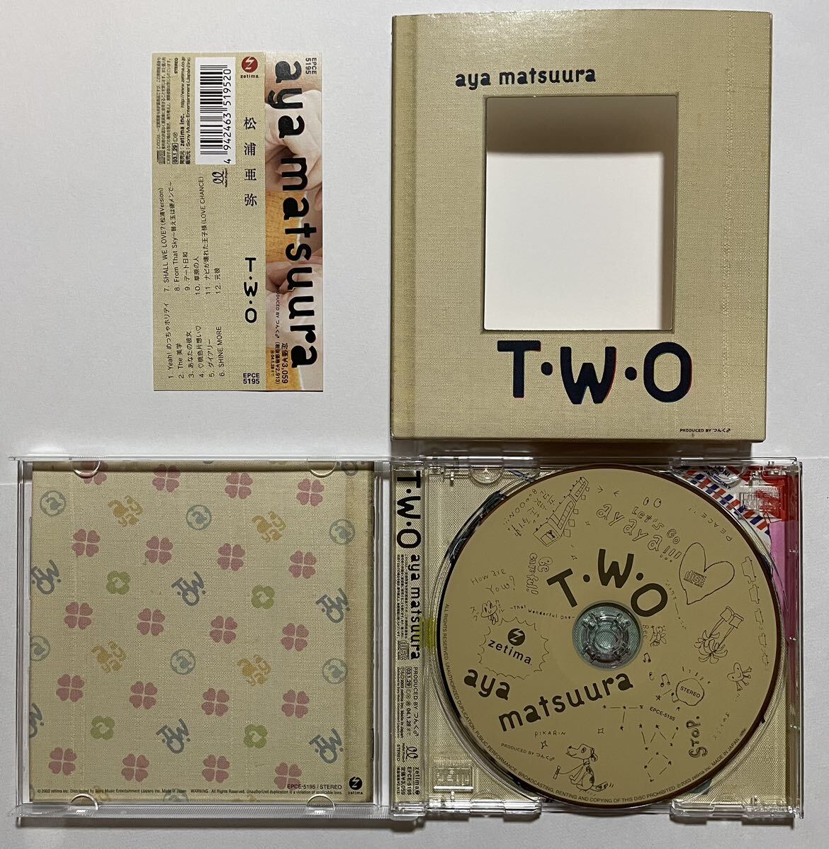 ◆松浦亜弥　TWO CD _画像2