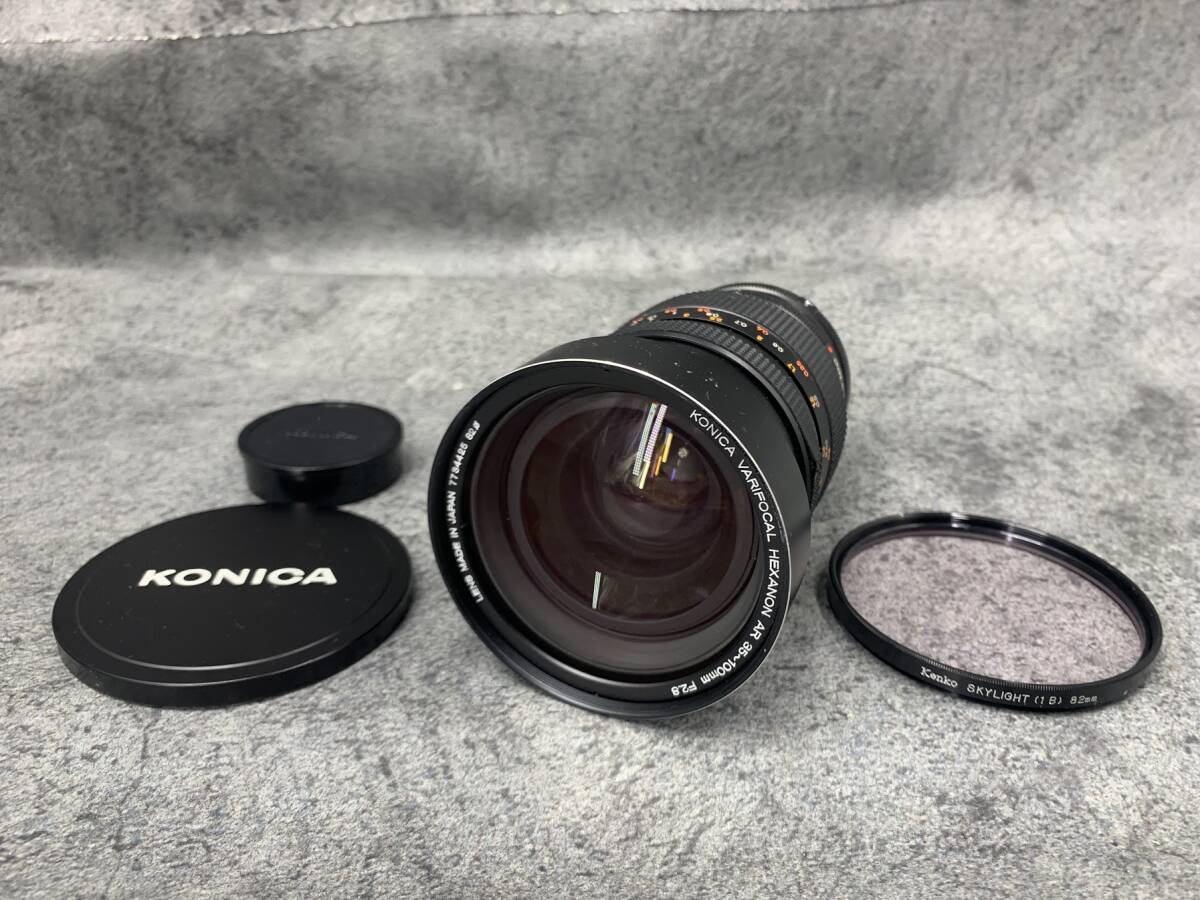 【 Konica Hexanon AR 100mm 35~100mm F2.8 レンズ 】コニカ ヘキサノン カメラ 撮影の画像1
