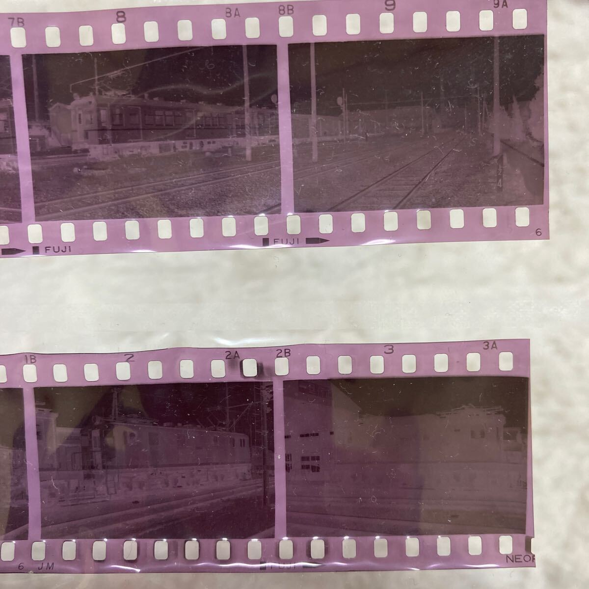 鉄道ネガ 古い写真フィルム32コマ 東京急行電鉄 伊豆箱根 三島 岳南 昭和52年の画像3