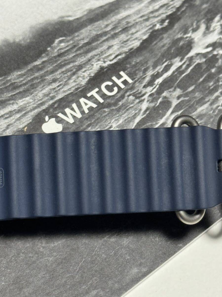 中古 Apple Watch Ultra 2 GPS+Cellularモデル 49mm MREG3J/A [ブルーオーシャンバンド] ケース、保護フィルム付きの画像7