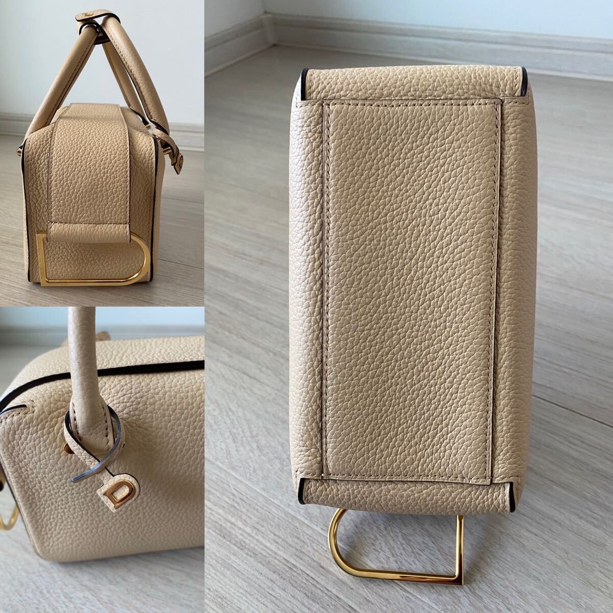 11. 美品 DELVAUX デルヴォー クールボックス ミニ デューン cool box mini dune_画像10