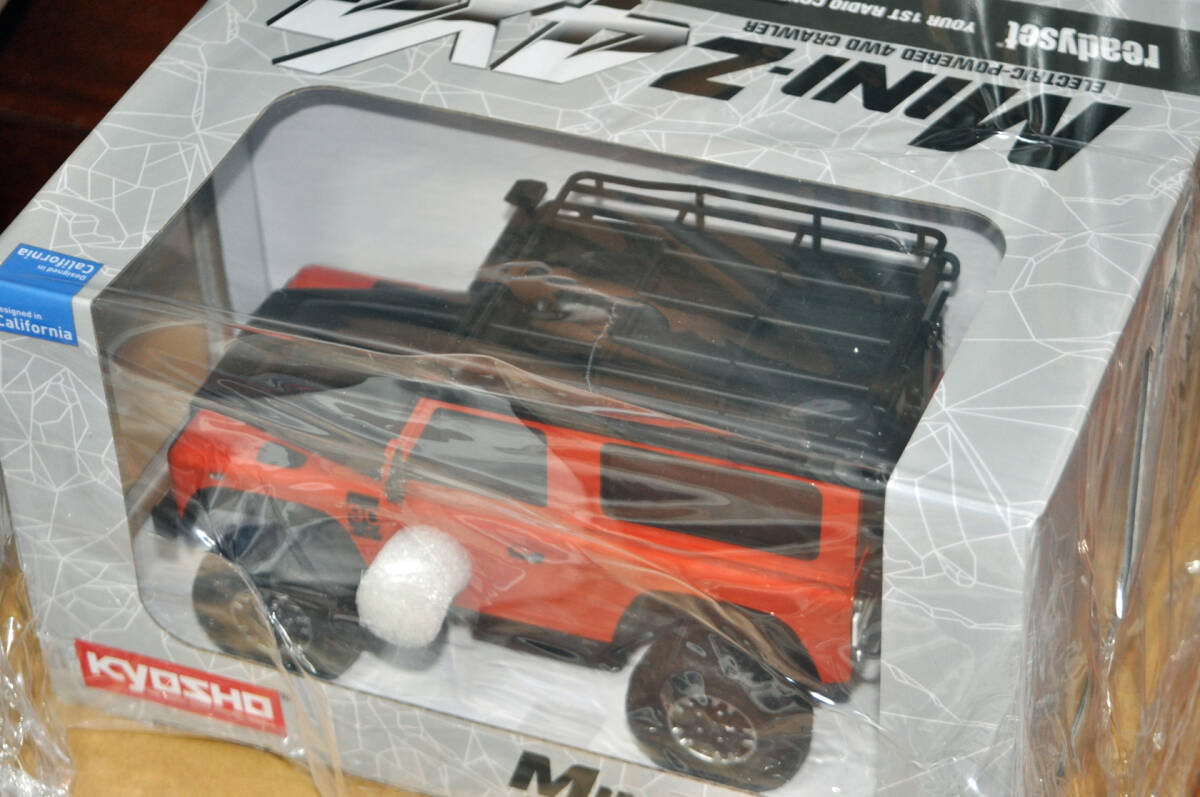 未使用 未開封 新品 京商 1/24RC ミニッツ4×4シリーズ レディセット ランドローバー ディフェンダー 90 アドベンチャー 32531MO_画像2