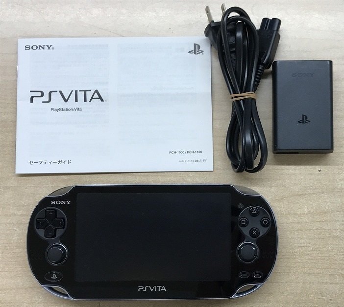 *U*SONY*PS Vita*PlayStation Vita PCH-1000 3G/Wifi model black operation goods 