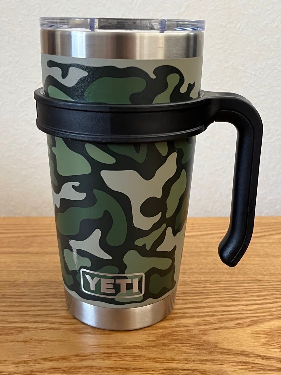 yeti イエティ タンブラー カモ 20oz 迷彩 純正ハンドル付 タンブラー マグ