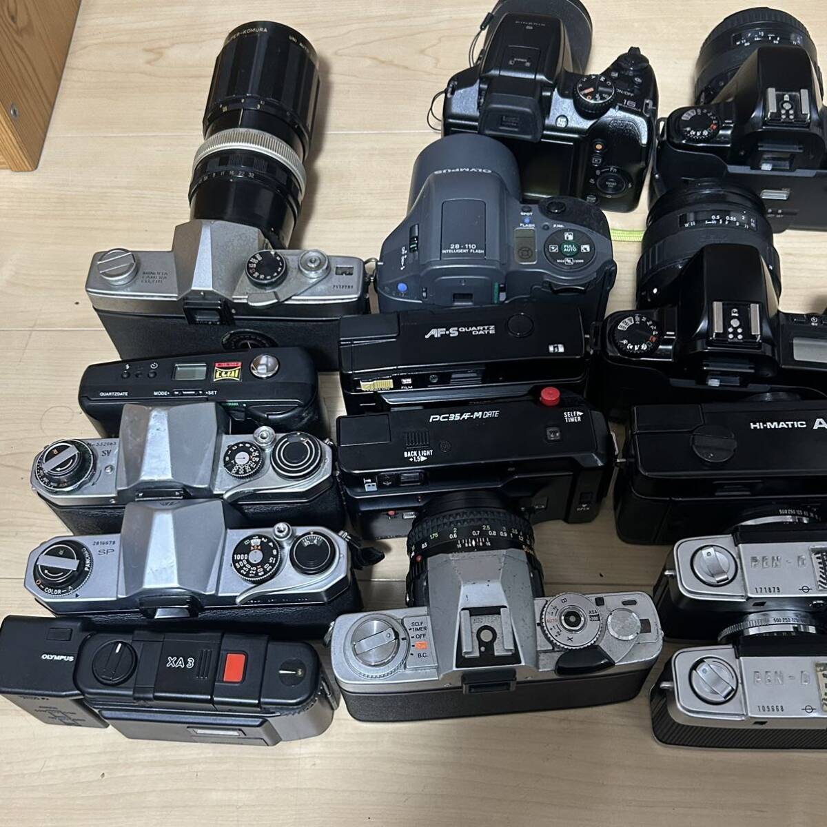 大量30台 フィルムカメラ まとめ売りPENTAX Canon OLYMPUS MINOLTA Nikon RICOH YASHICA Autoboy KONICA pen xa3 μ EOS BIGmini electroの画像10