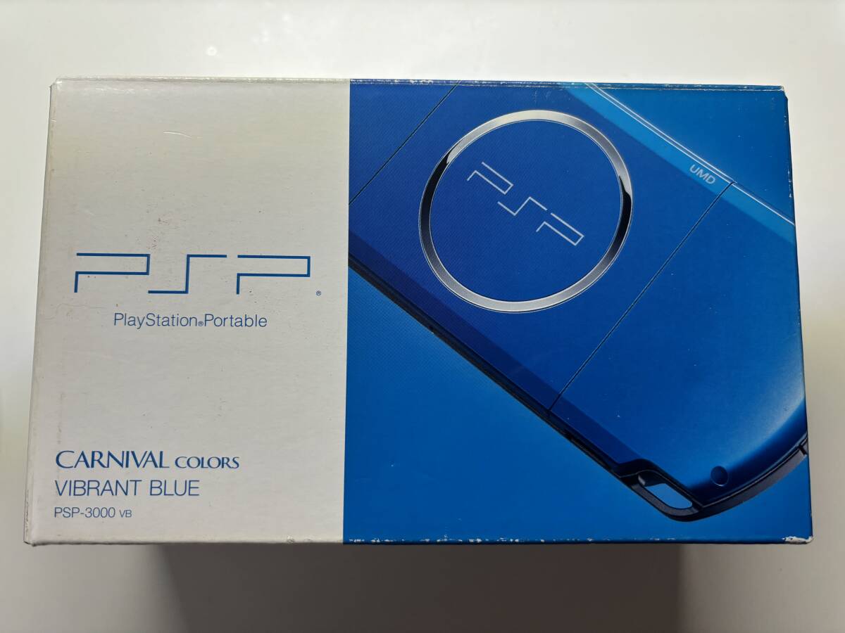 SONY PSP PlayStation Portable PSP-3000 本体 ブルー 中古現状品の画像6