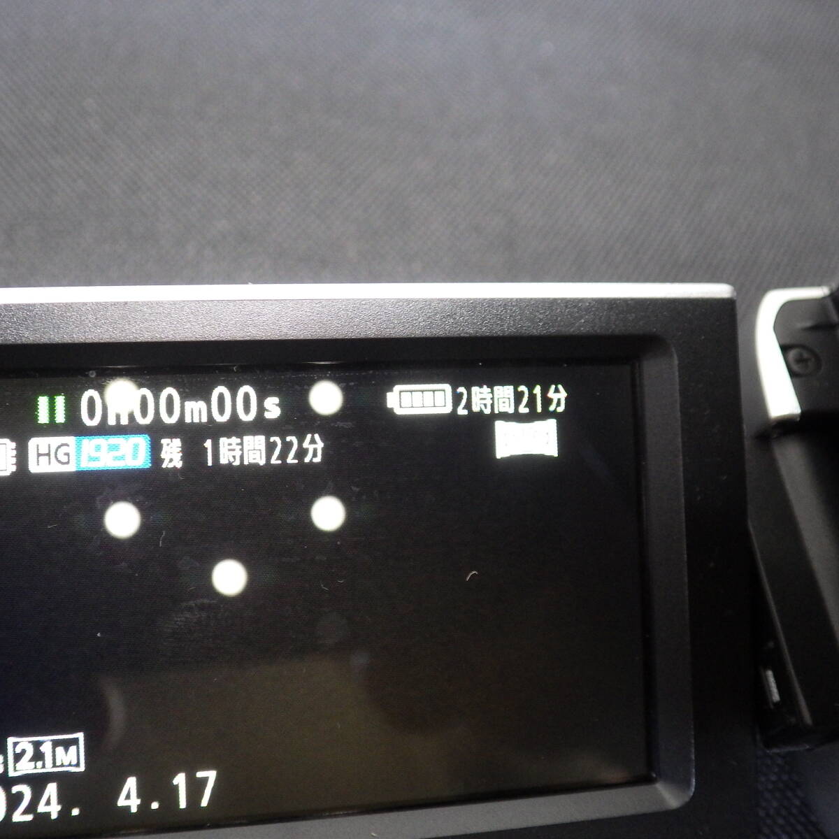 Panasonic HDC-TM25 デジタルビデオカメラ 動作品の画像6