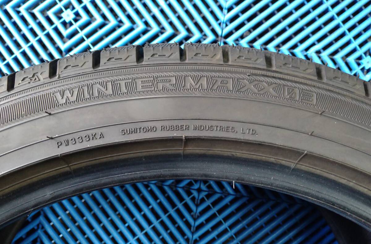 中古品 超バリ山 2022年製 ダンロップ ウインターマックス WINTERMAXX 03 235/40R18 2本セット_画像7