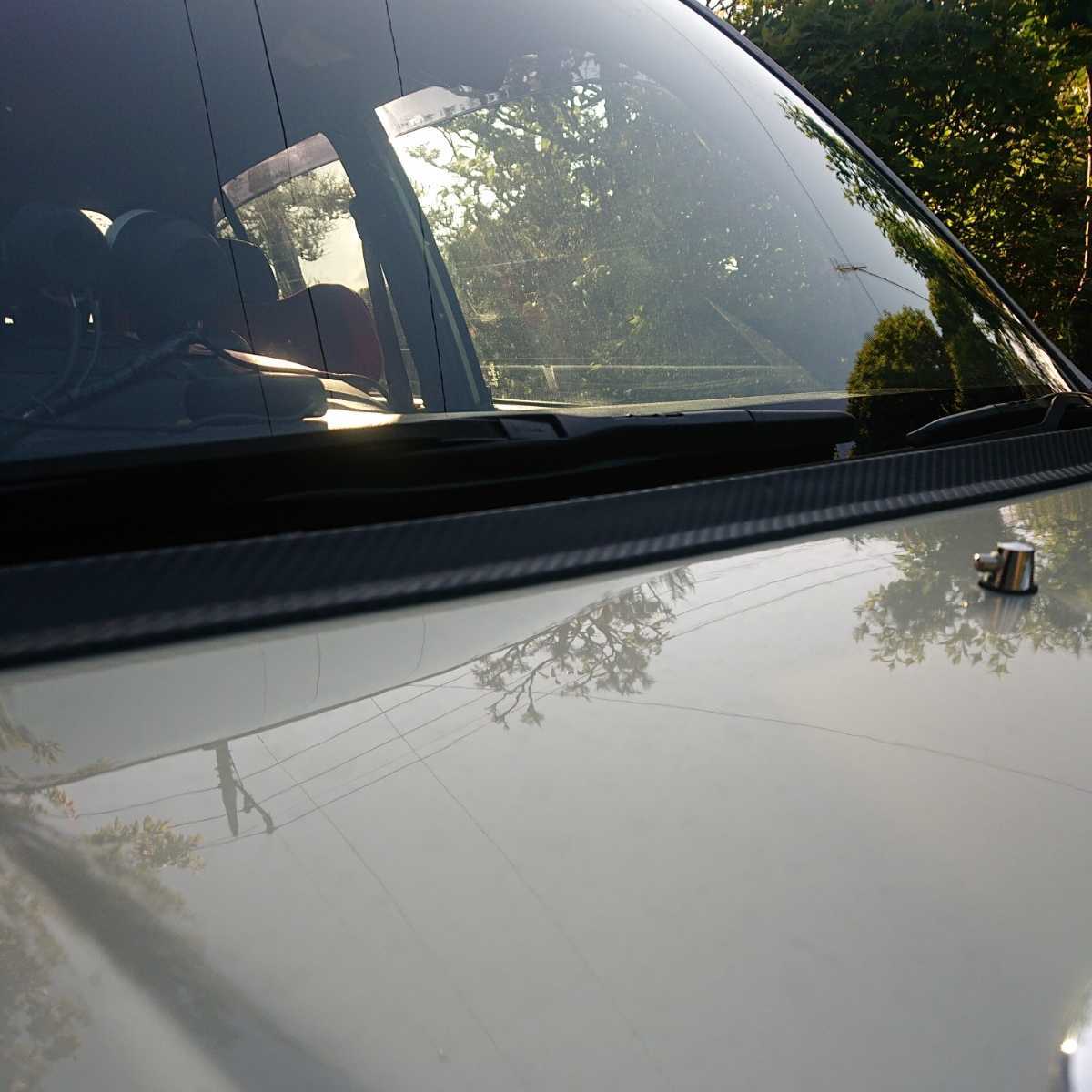 汎用スポイラー120cm ボンネットスポイラー ミラ アルト ワークス ミラジーノ ハイゼット ティーダ マーチ タント 軽自動車コンパクトカー の画像3