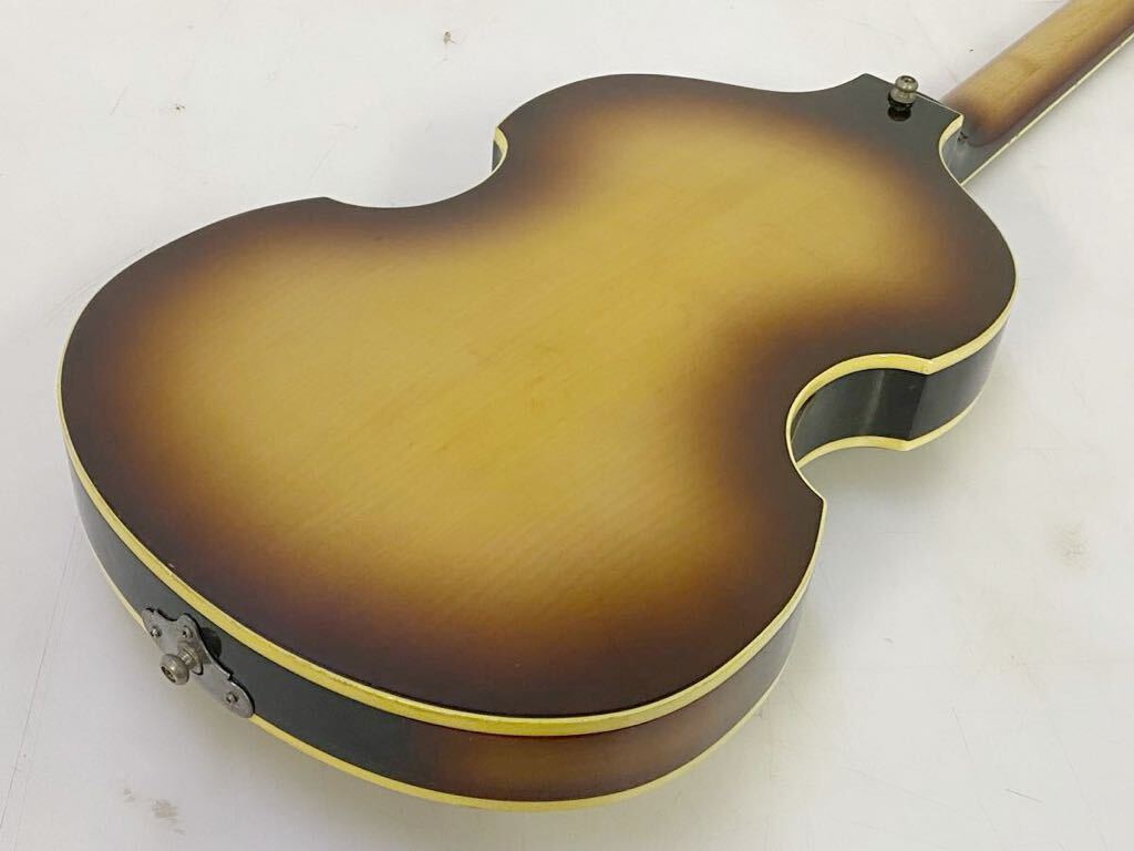 サ6458M★Greco VB65 バイオリンベース セットネック 85年製 グレコ 日本製 / ヴァイオリンベース MADE IN JAPAN VIOLIN BASS★の画像7