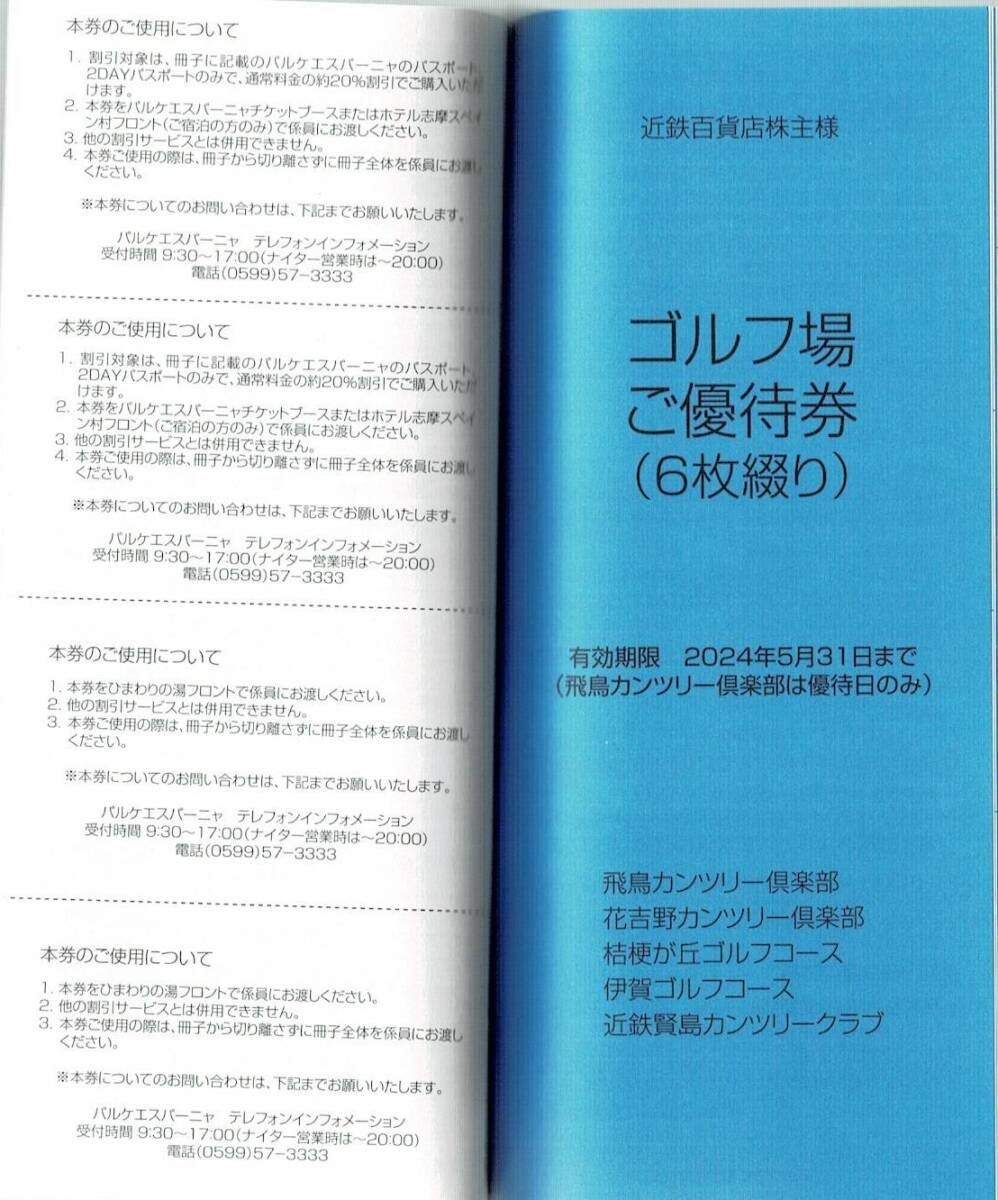 ◎近鉄百貨店 株主優待カード 男性名義 10%割引 限度額300万 あべのハルカス スペイン村 割引クーポン付き 送料無料 ポイント消化の画像7