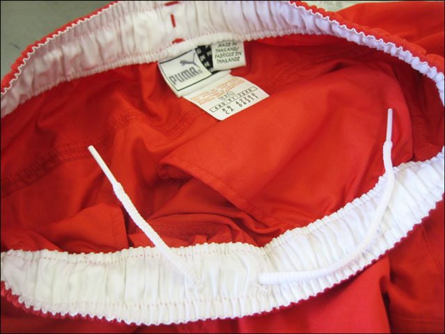 Bana8・衣類◆PUMA プーマ 『9』Mサイズ ハーフパンツ 赤 スポーツの画像8