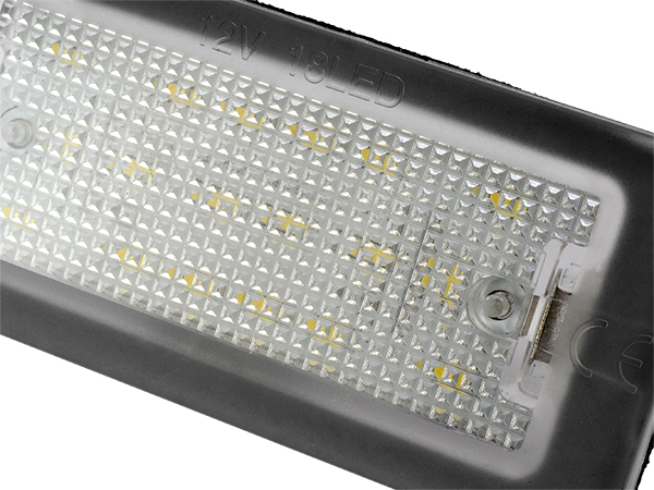 フィアット FIAT 500 312型 アバルト ABARTH 595 695 高輝度 LED ライセンスランプ ナンバー灯 2個セットの画像3