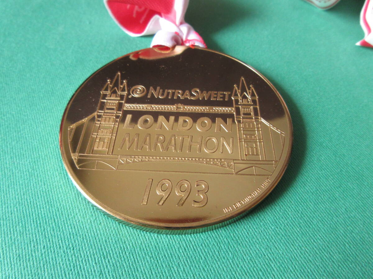 LONDON1993・MELBOURN1992　MARATHON、ロンドン1993・メルボルン1992　マラソン　メダルセット【送料無料】_画像5