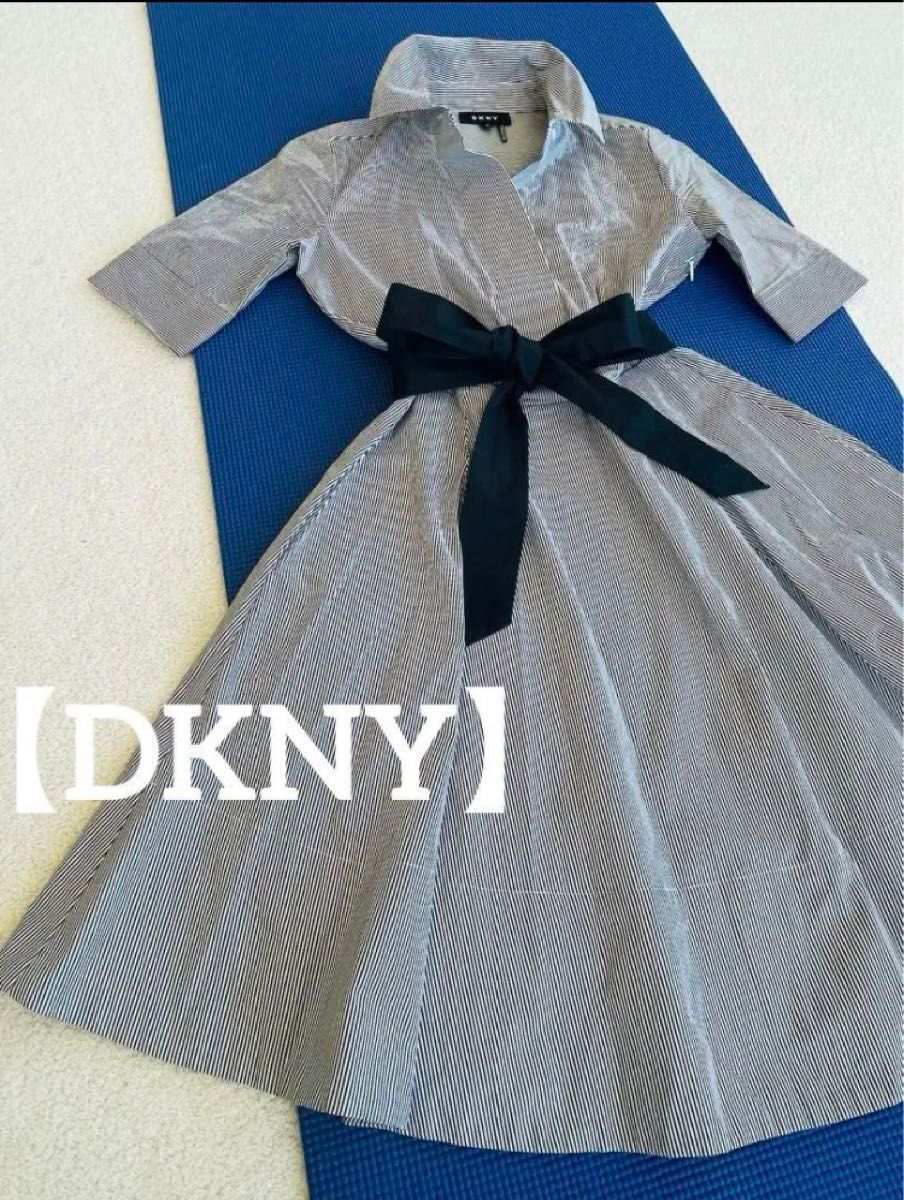 DKNY  ダナキャランニューヨーク　シャツワンピース　　超美品