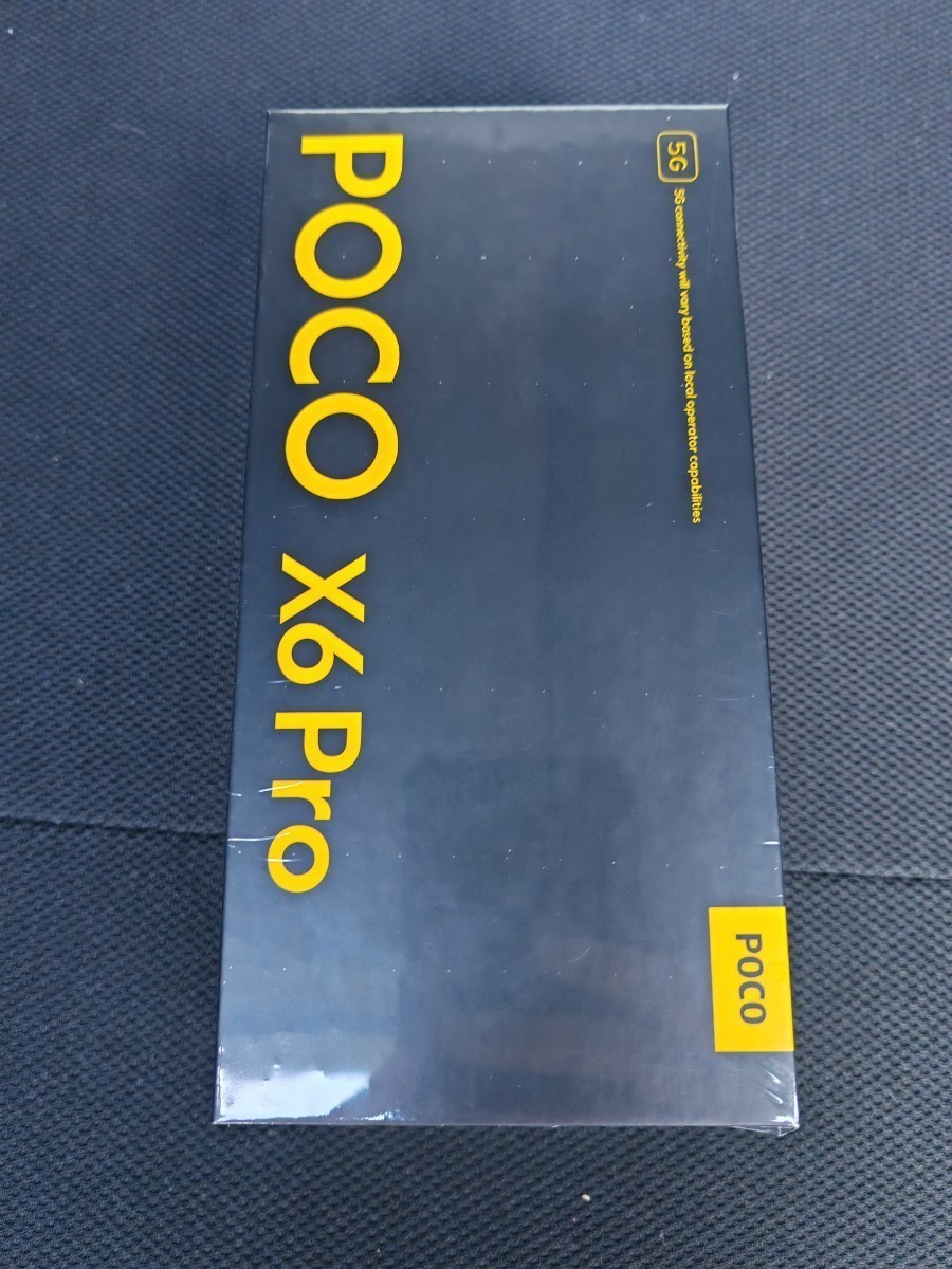 【クーポン4000円引】【新品】Xiaomi POCO X6 Pro 8G/256G レザーイエロー 耐衝撃ケース付き_画像3