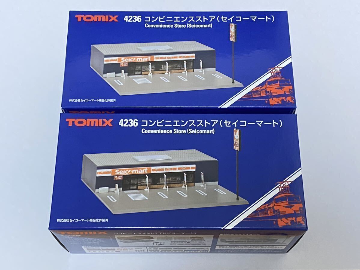 【未使用 未開封品】TOMIX 4236 コンビニエンスストア(セイコーマート) 2箱セットの画像1
